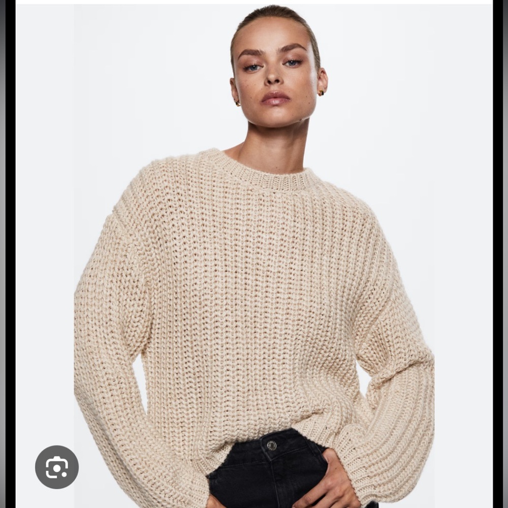 Mango Chunky Knit Sweater